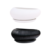 Curve Ribble Ceramic Pot
