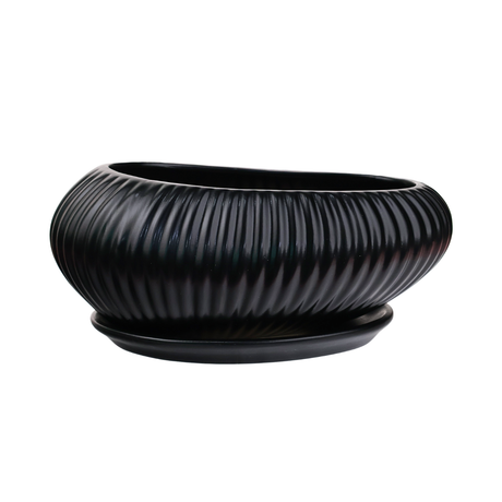 Curve Ribble Ceramic Pot