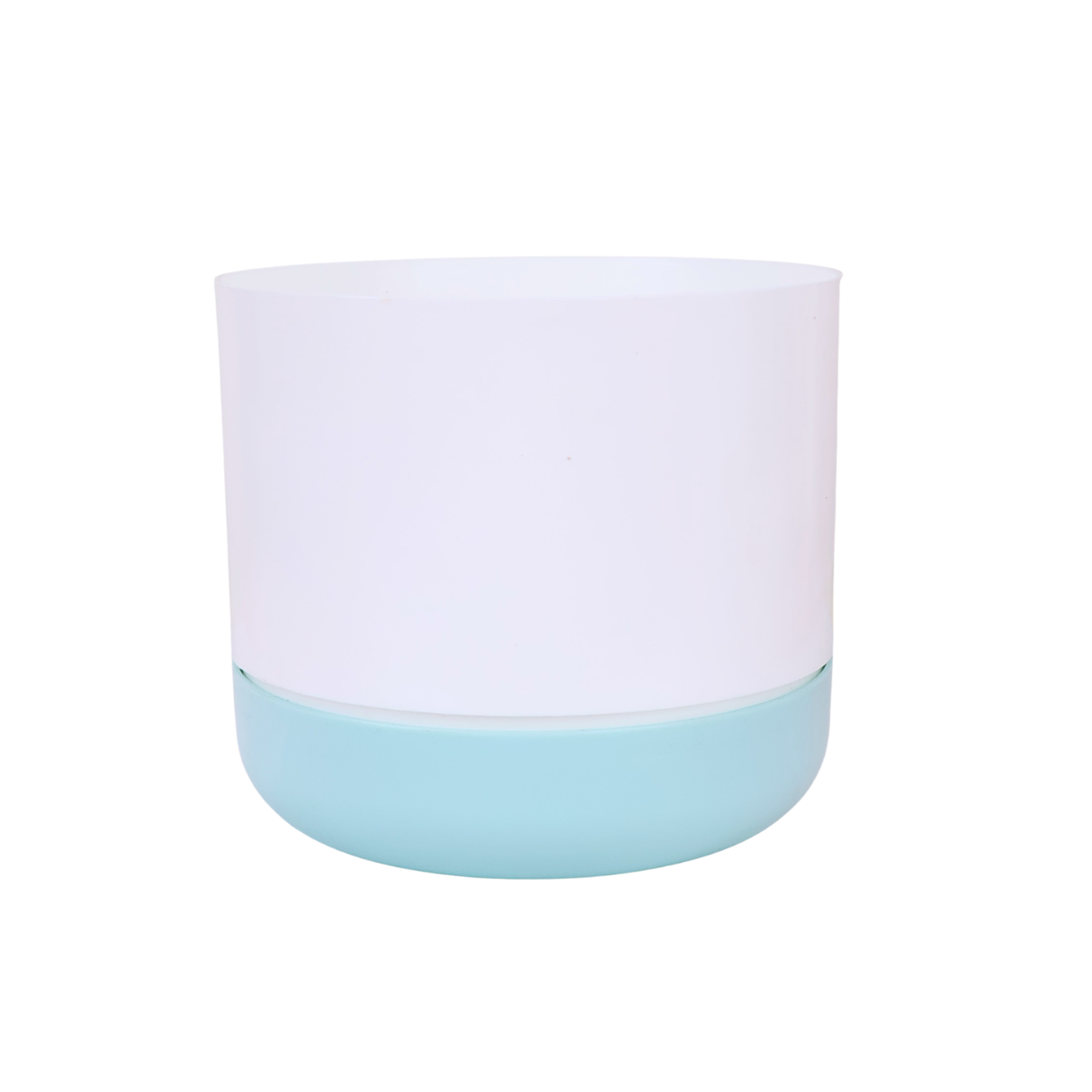 White Pot Self-watering