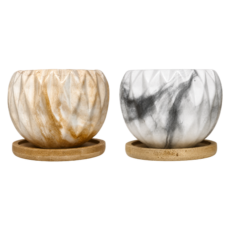 Marble Ceramic Pot