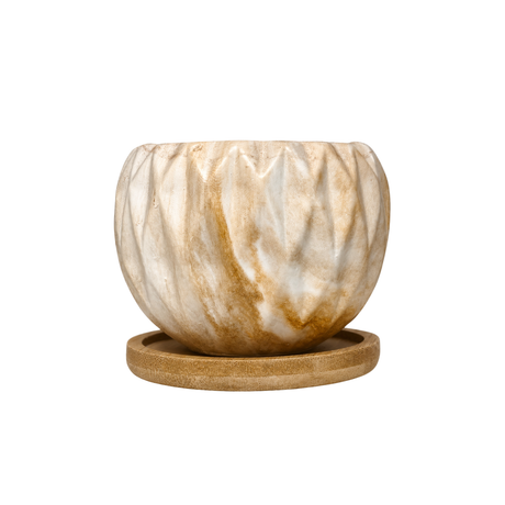 Marble Ceramic Pot