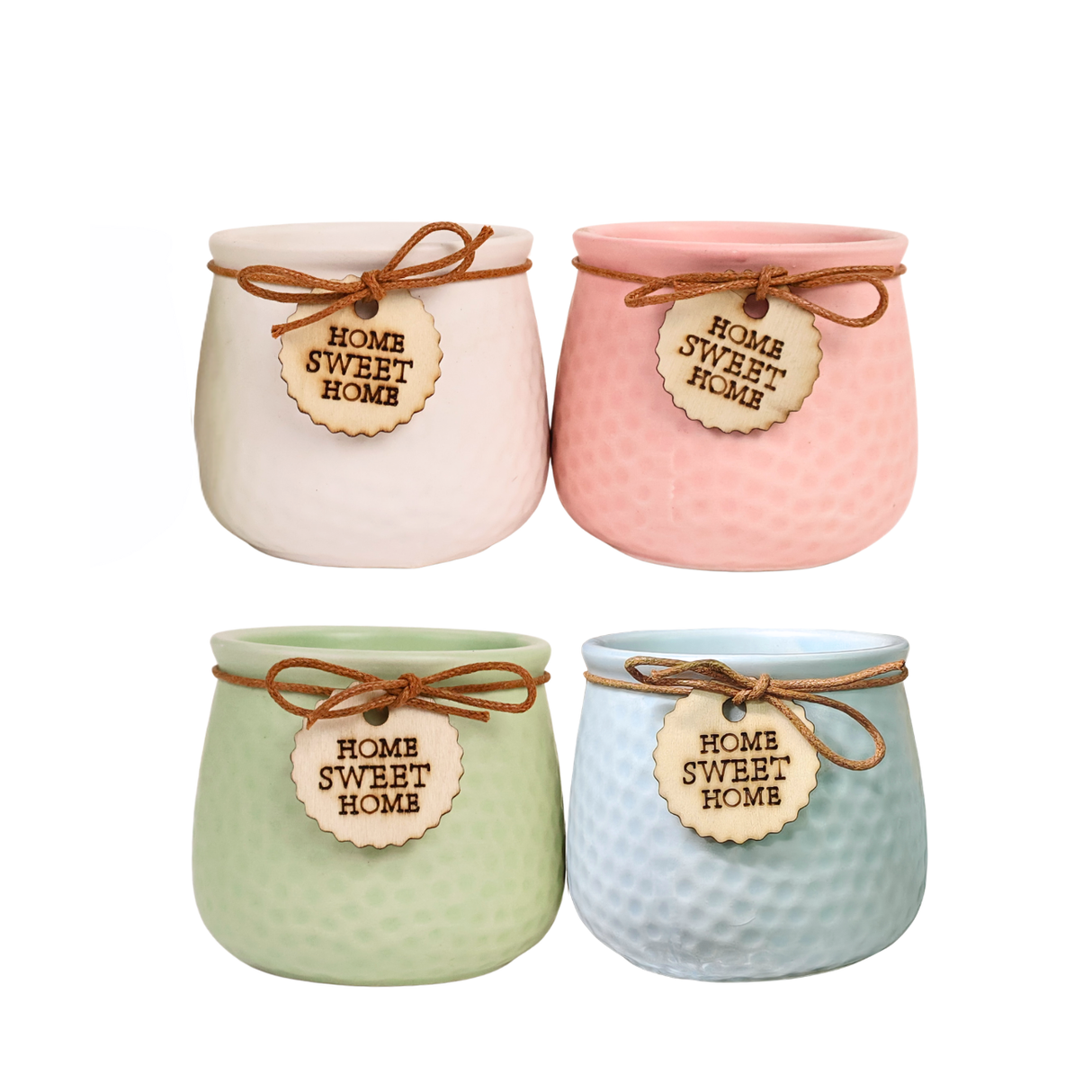 Pastel Bloom Ceramic Pot
