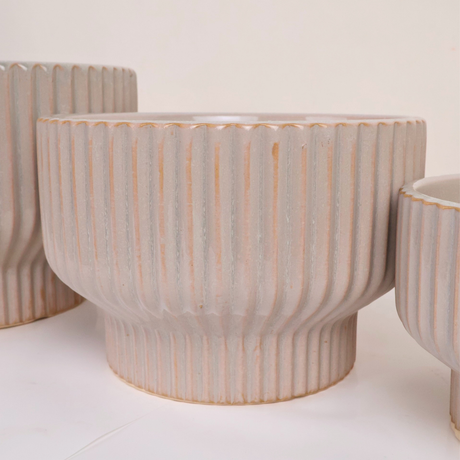 Grey Ridge Ceramic Pot