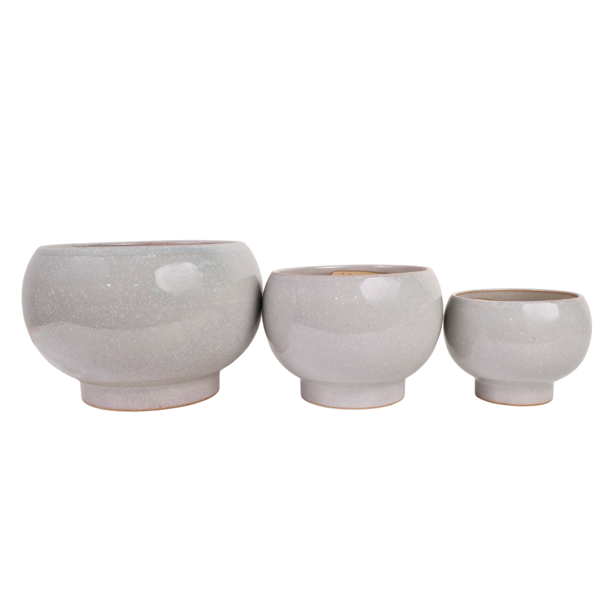 Mist Grey Ceramic Pot