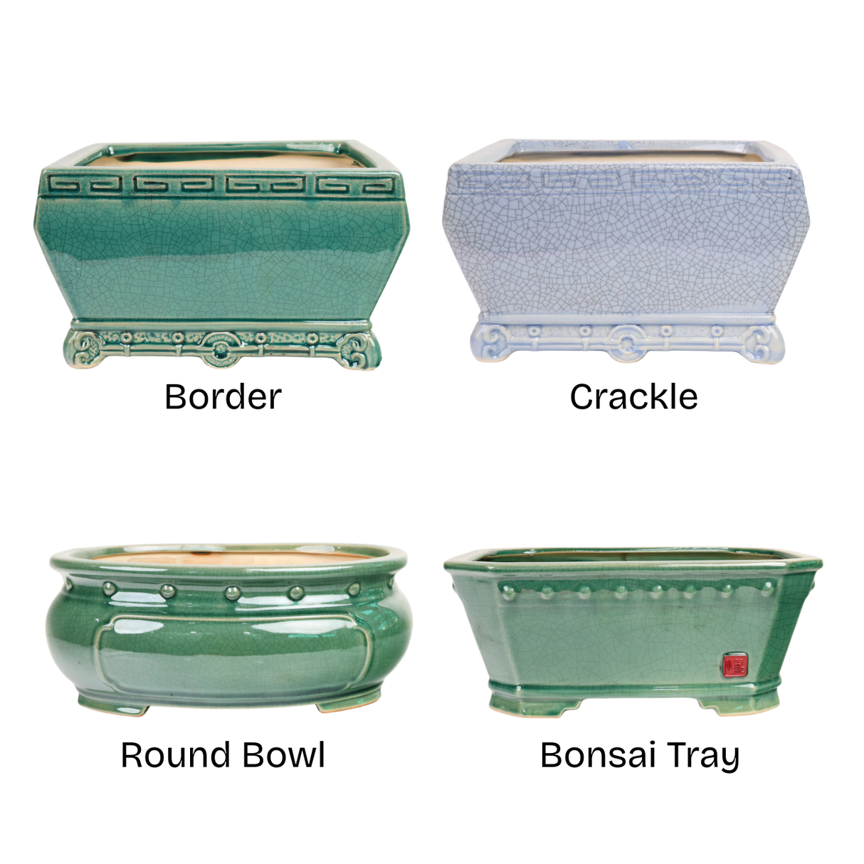 Jade Heritage Ceramic Pot
