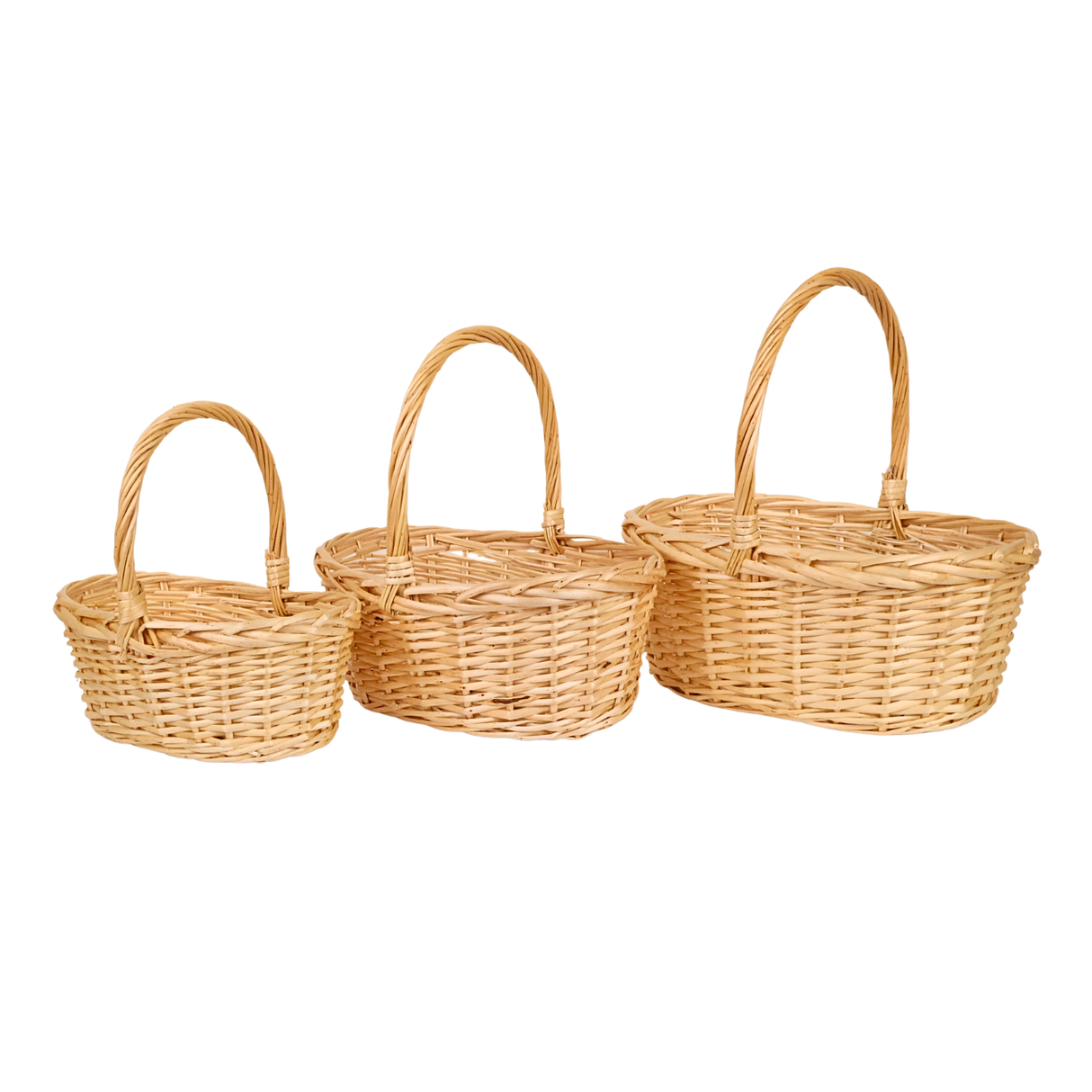 Natural Oval Basket