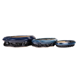 Sapphire Blue Bonsai Ceramic Pot