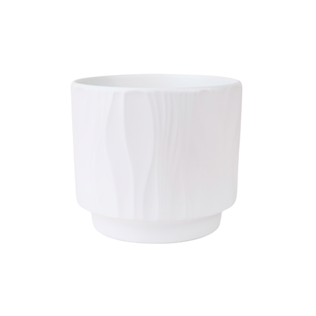 Soft Line Wave Ceramic Pot
