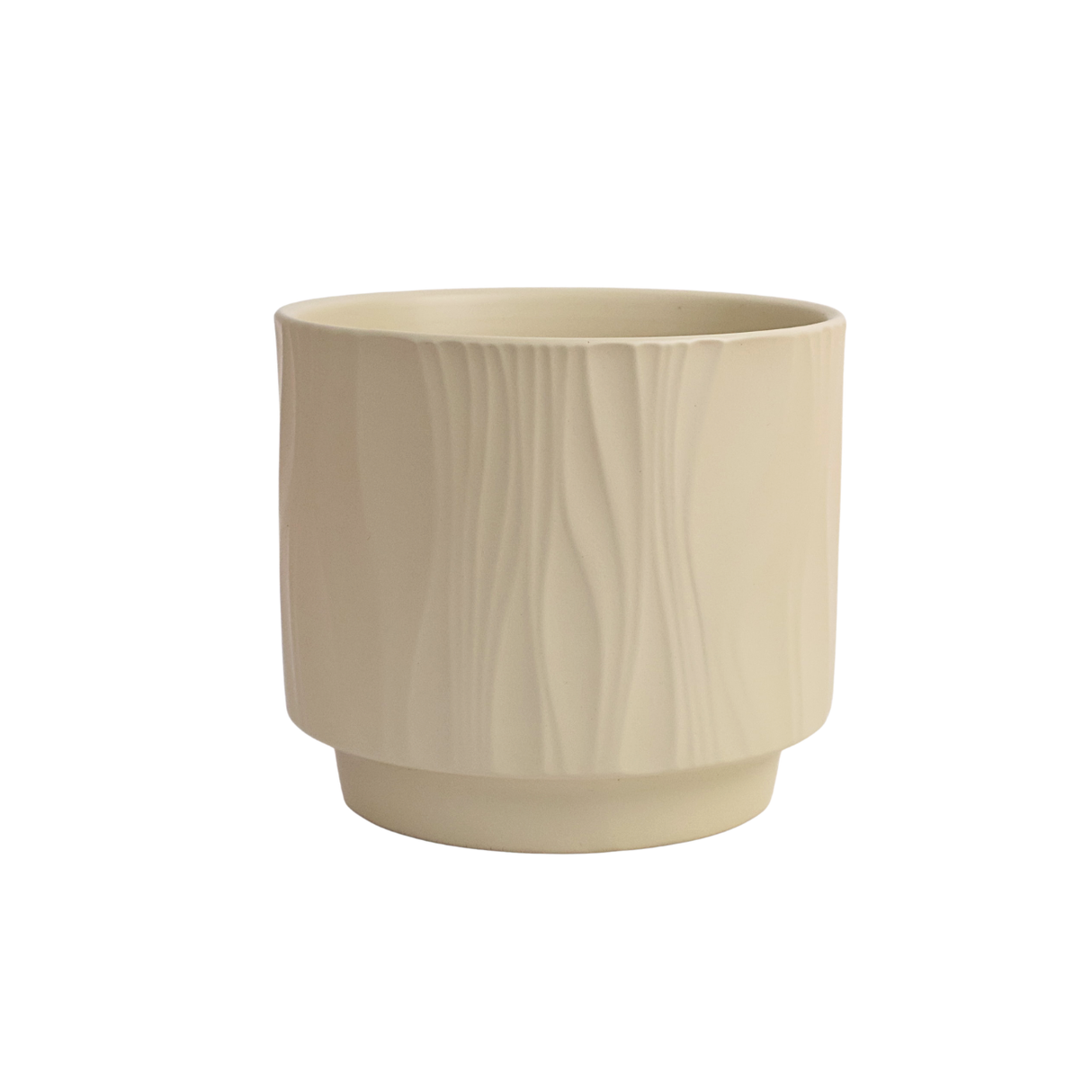 Soft Line Wave Ceramic Pot