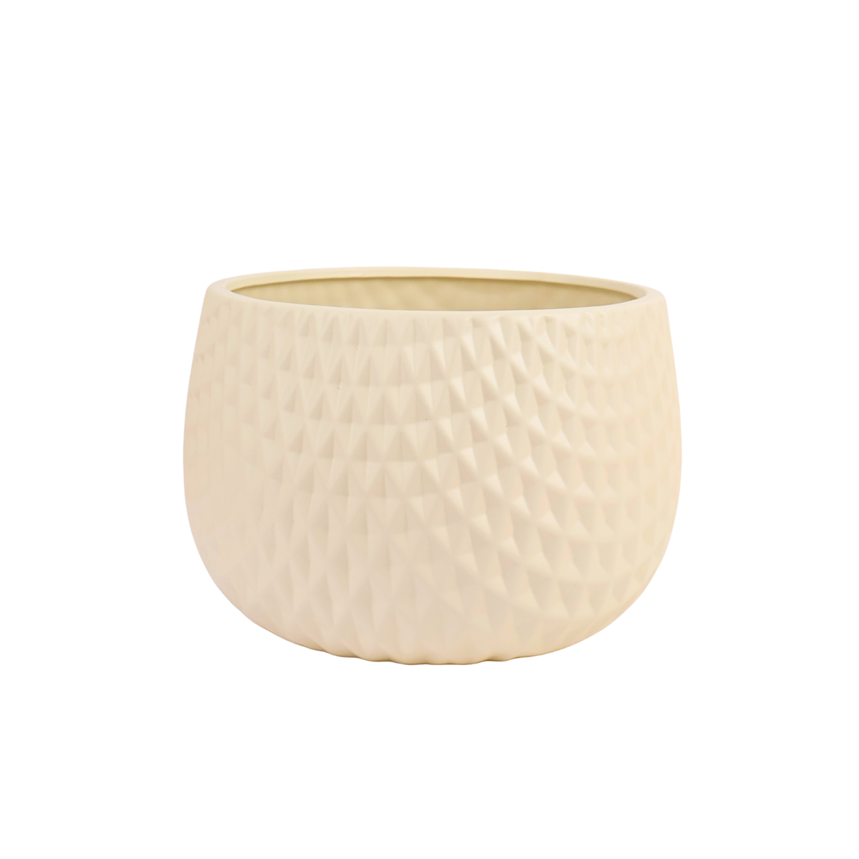 Ivory Ceramic Pot