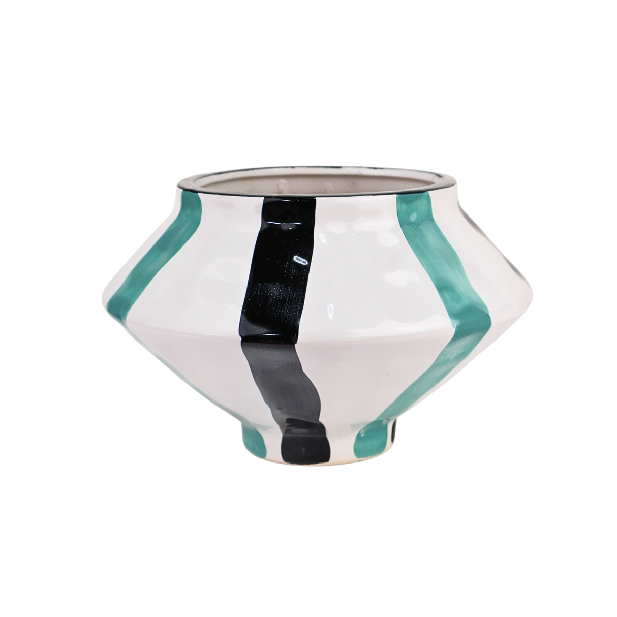 Emerald Mist Ceramic Pot
