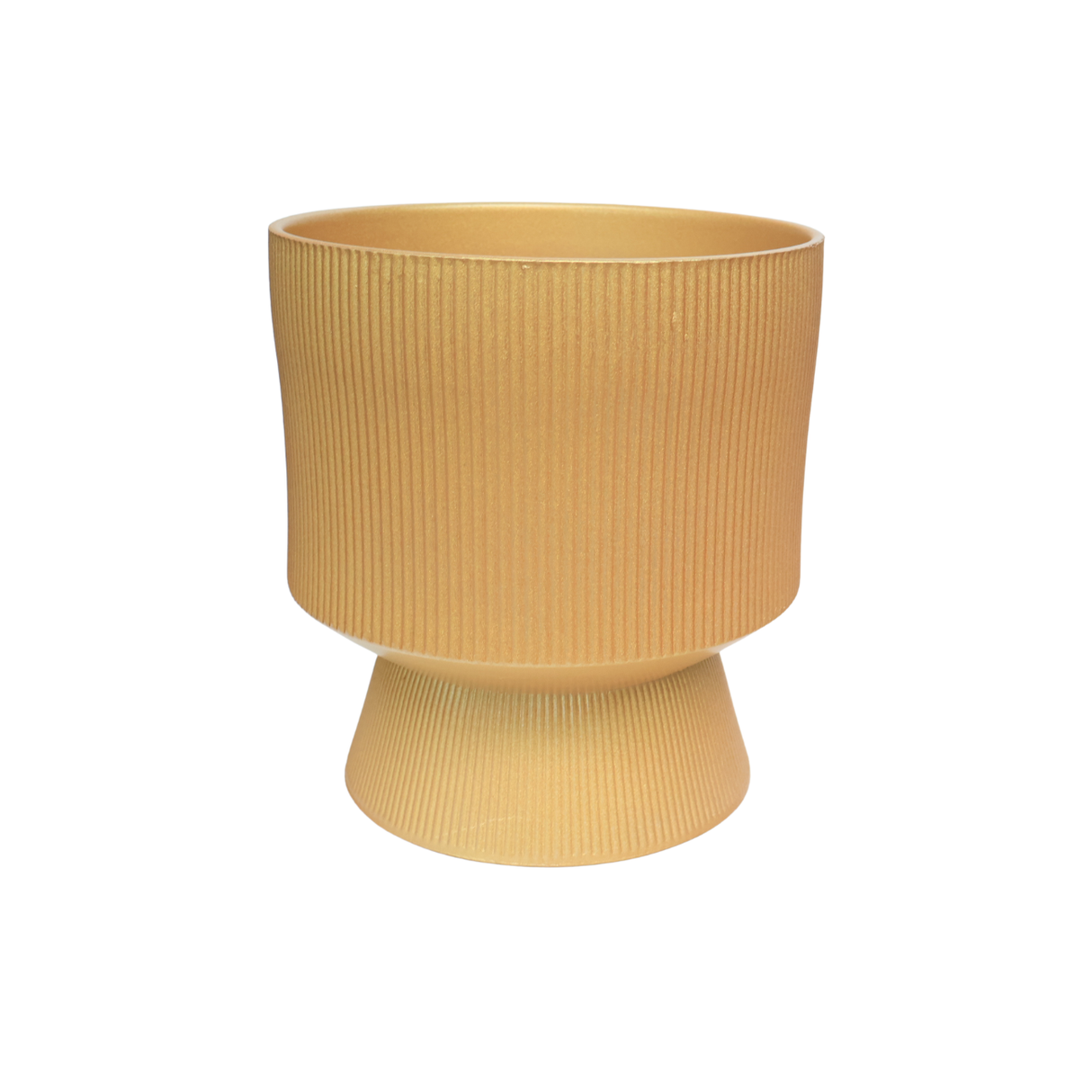 Linea Gold Ceramic Pot