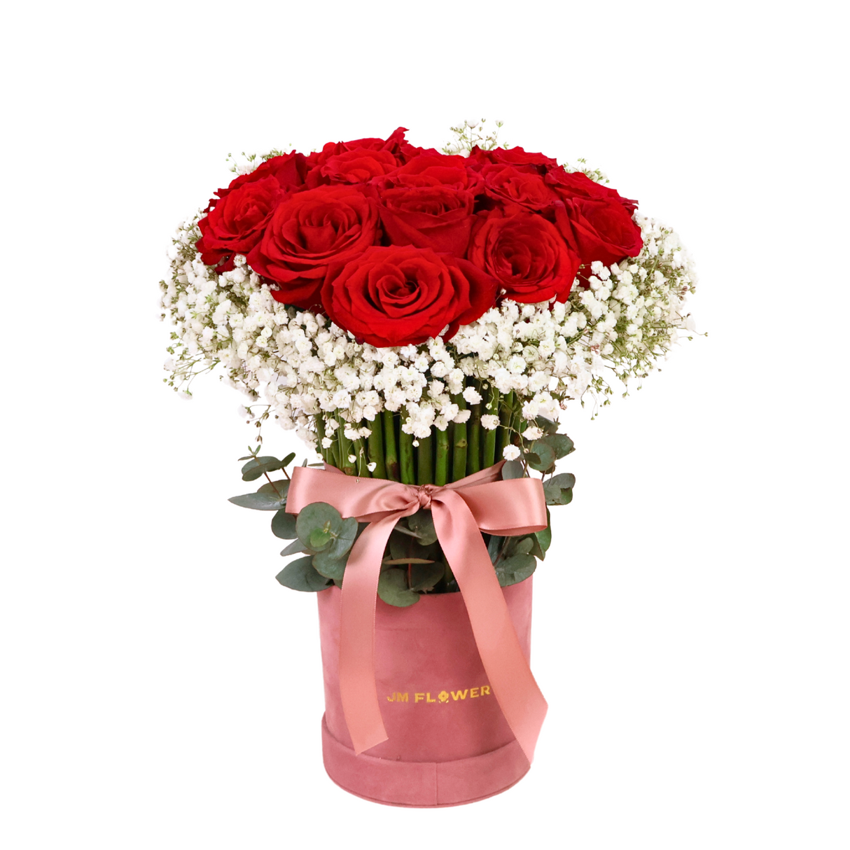 Velvet Heart (15 Roses) - Valentine Flower Box