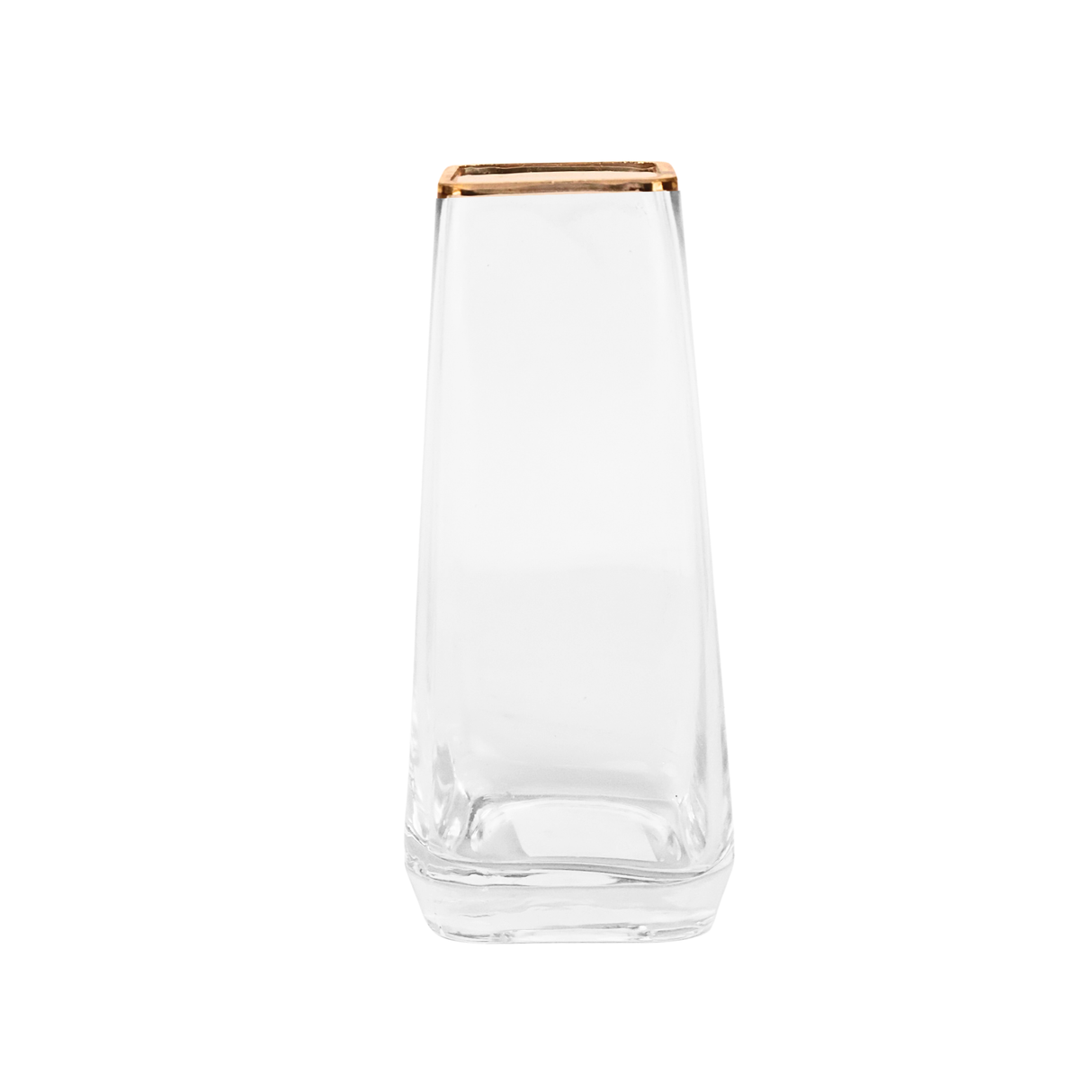 Glass Crystal Edge Vase
