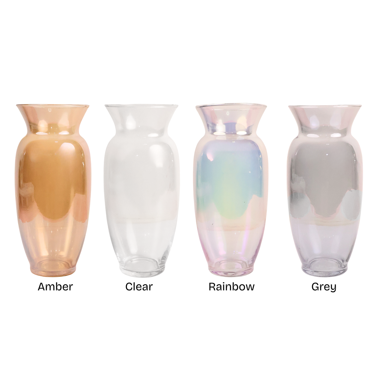 Glass Lustre Vase