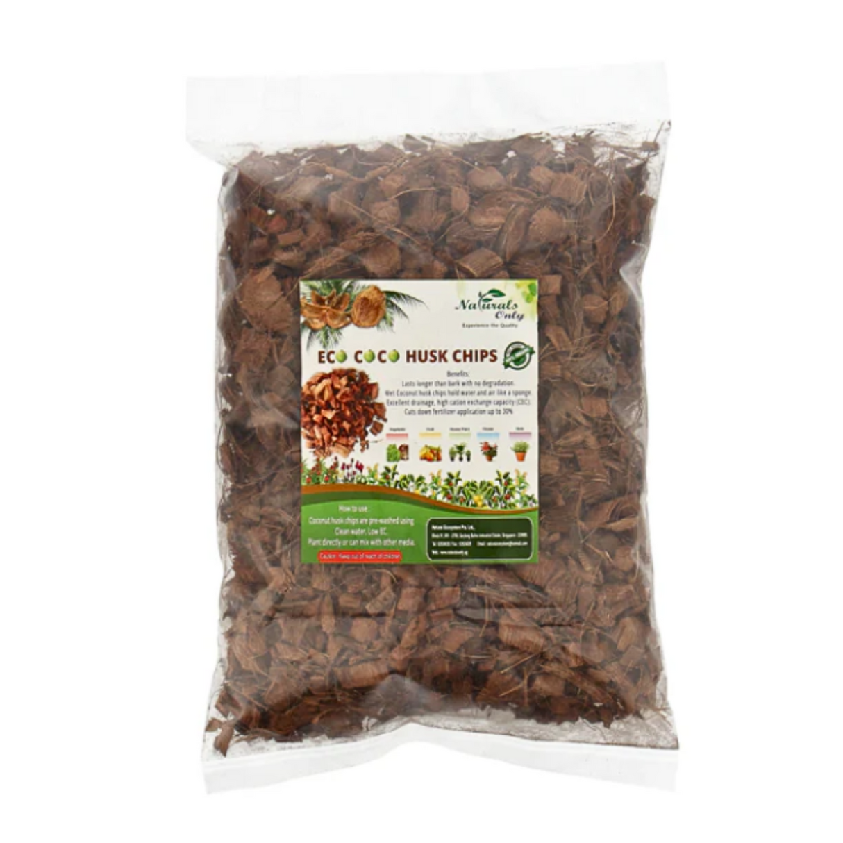 Coco Husk Chips (150g)