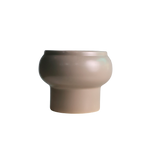 Curve Bulb Ceramic Pot