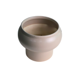 Curve Bulb Ceramic Pot