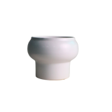 Curve Bulb Ceramic Pot