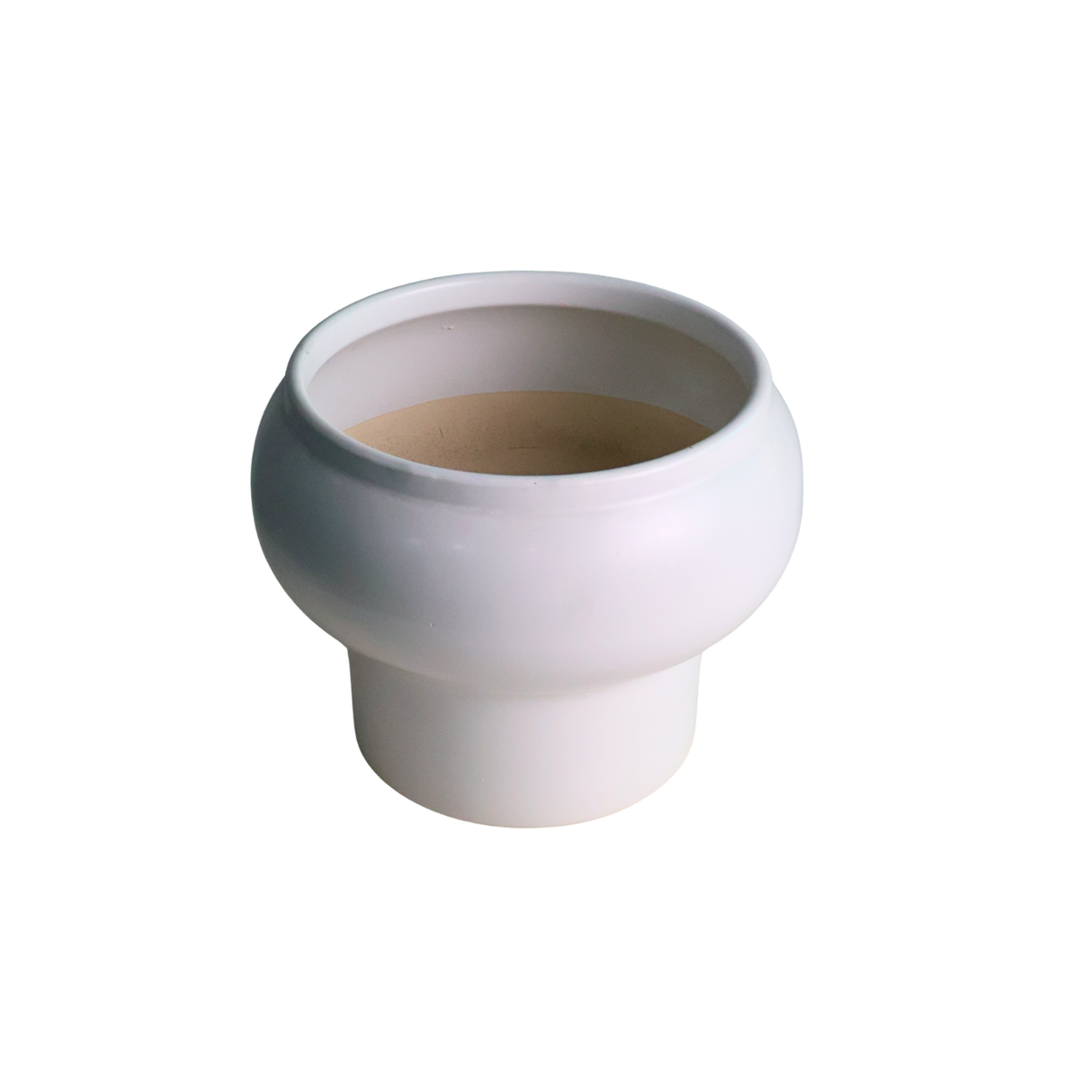 Curve Bulb Ceramic Pot