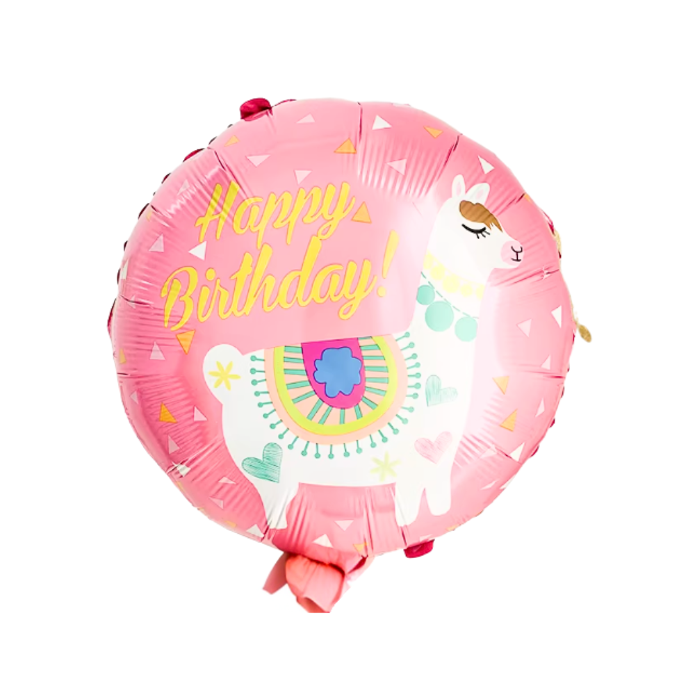Birthday Balloon - Round