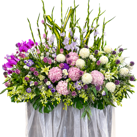 Grand Farewell - Condolence Flower Stand