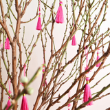 Cherry Blossom in Gold Pot - CNY Plant