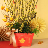 Prosperous Fortune (50 Stalks) - Pussy Willow