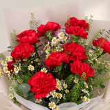 Pure Gratitude (12 Carnations) - Mother's Day Bouquet