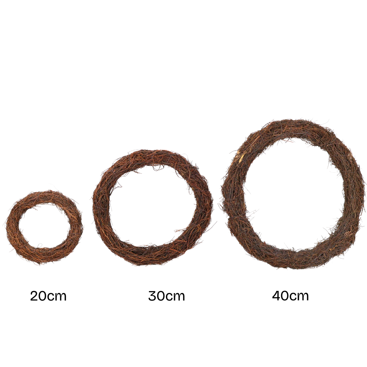 Rattan Wreath Hoop (2pcs)