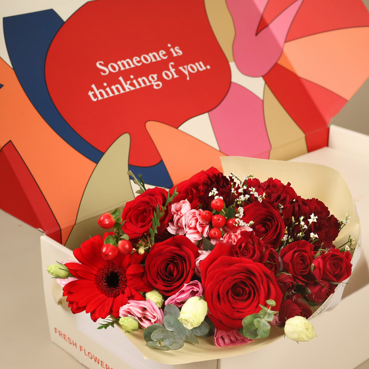 Ruby Kisses - PetalBox Signature Bouquet