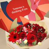 Ruby Kisses - PetalBox Signature Bouquet