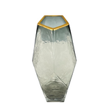 Glass Geometric Gold Edge