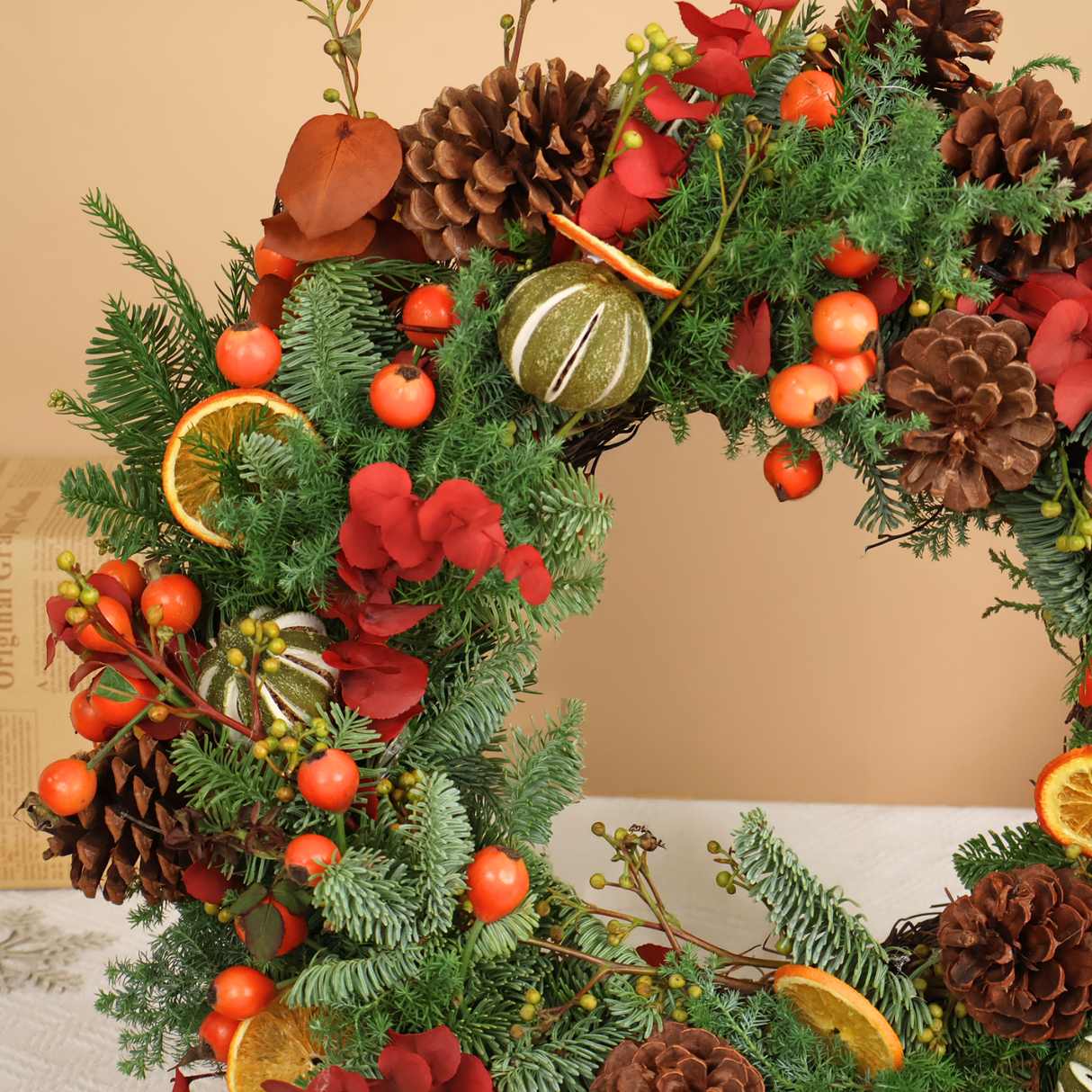 Spiced Orchard - Christmas Nobilis Wreath