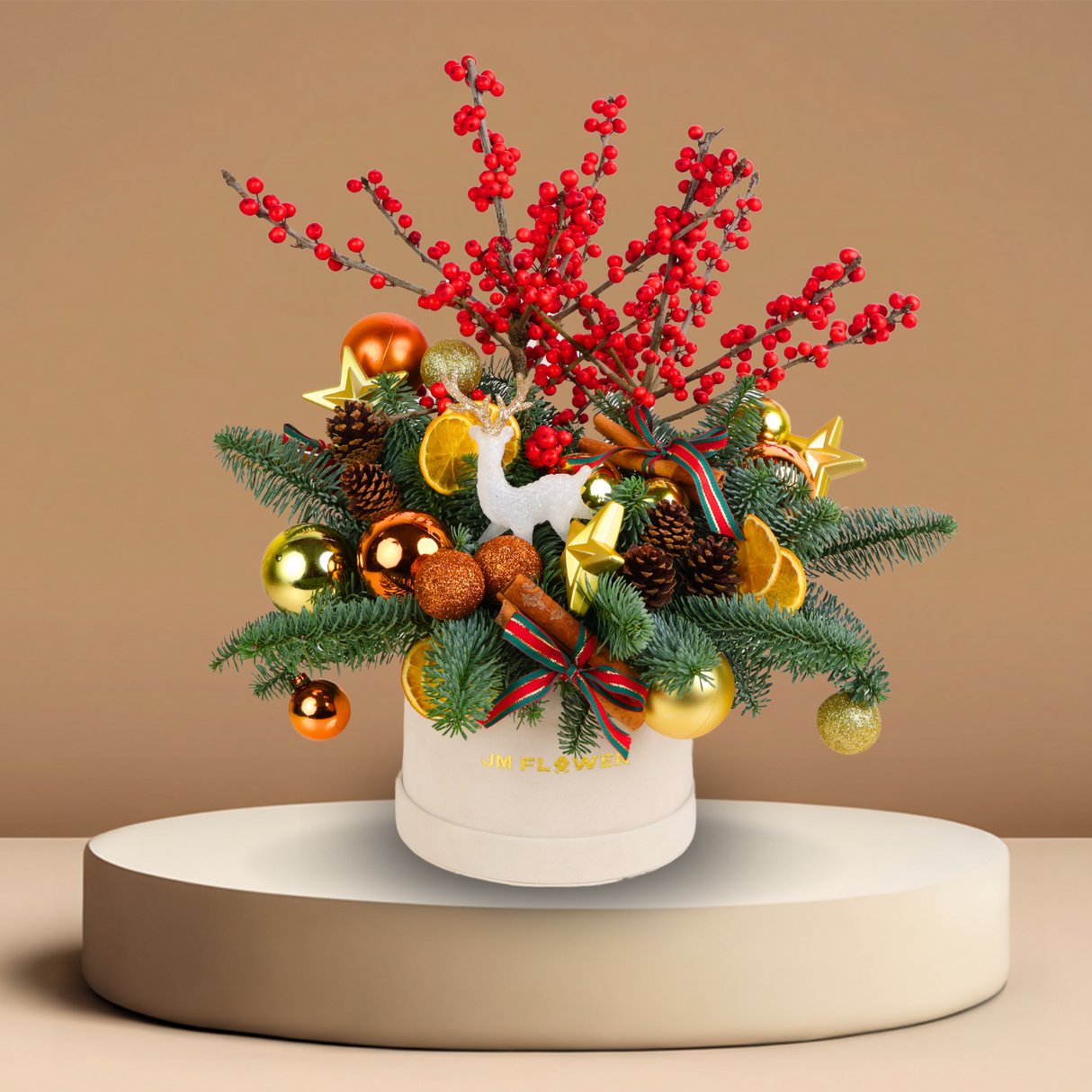 Sugarplum Flame - Christmas Arrangement