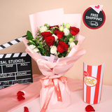 Sweet Glances (6 Roses) - Valentine Flower Bouquet