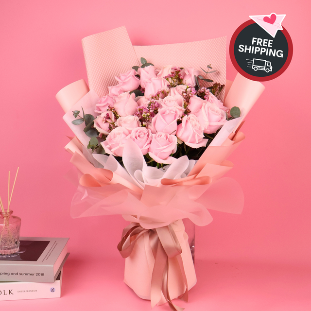 Timeless Dream (24 Roses) - Valentine Flower Bouquet