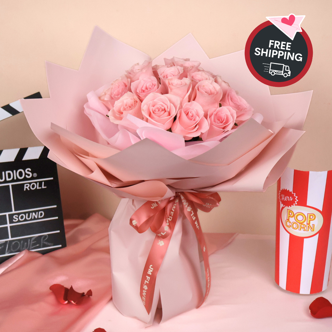 Timeless Romance (24 Roses) - Valentine Flower Bouquet