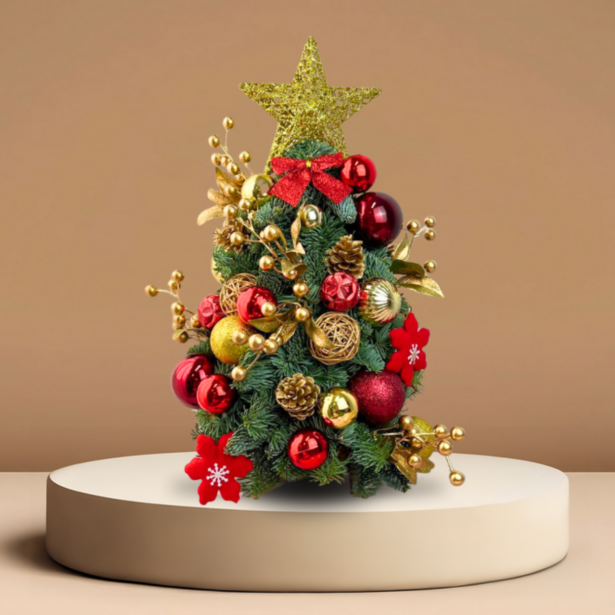 Tinsel Treasure - Fresh Mini Christmas Tree