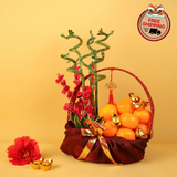 Treasure Blessings - Orange and Flower Hamper