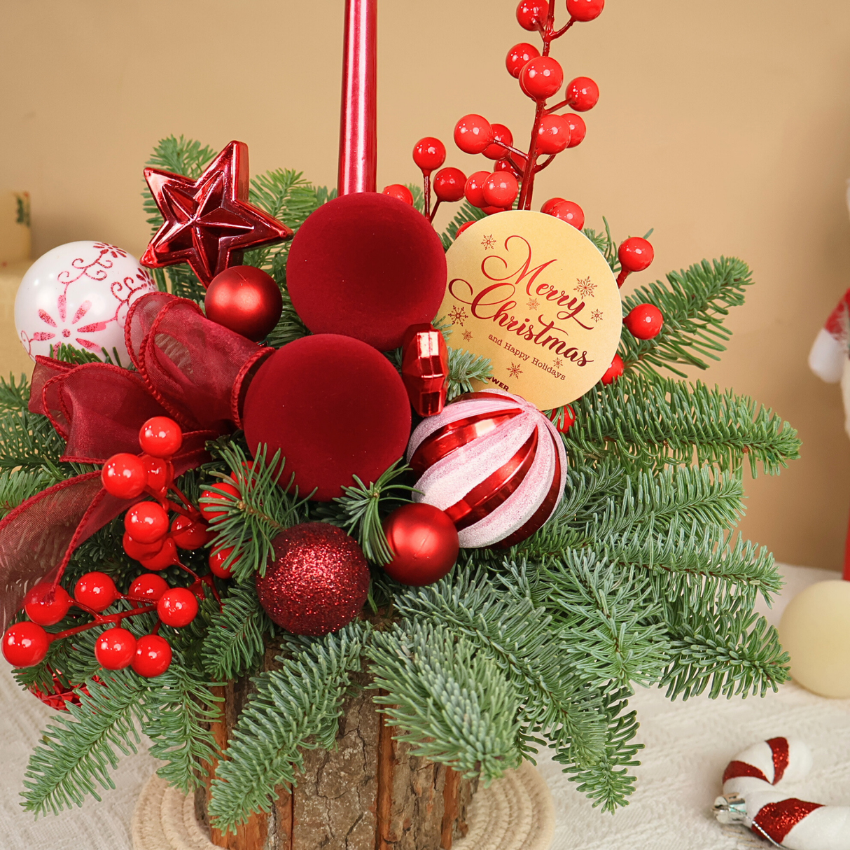 Velvet Candy - Christmas Arrangement