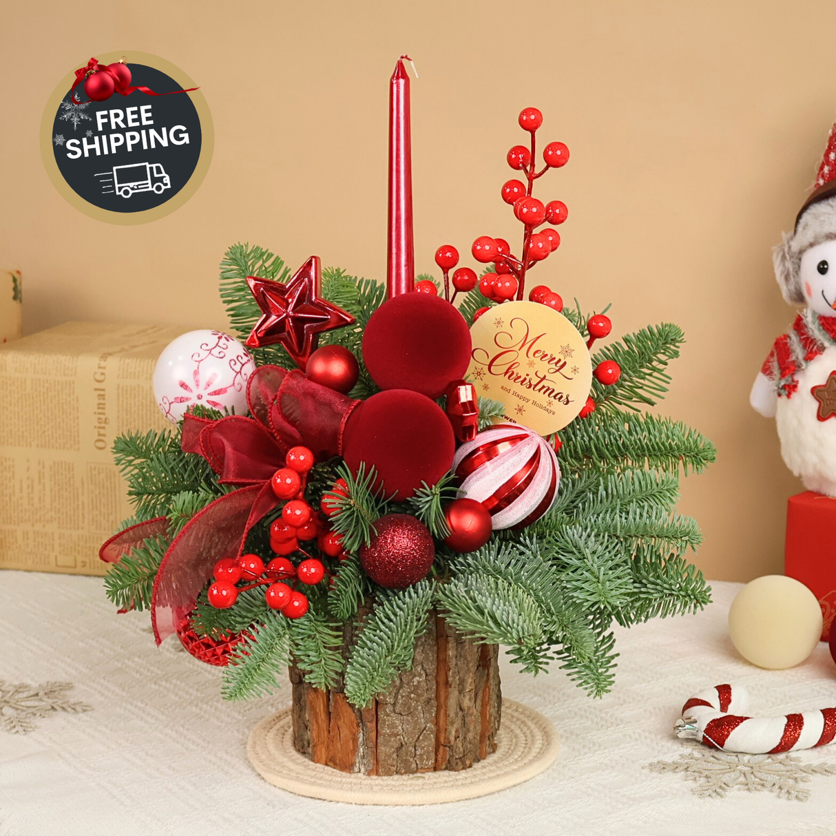 Velvet Candy - Christmas Arrangement