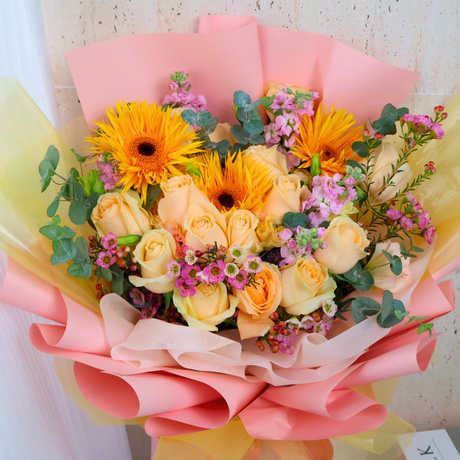 Vespera (20 Roses)- Flower Bouquet