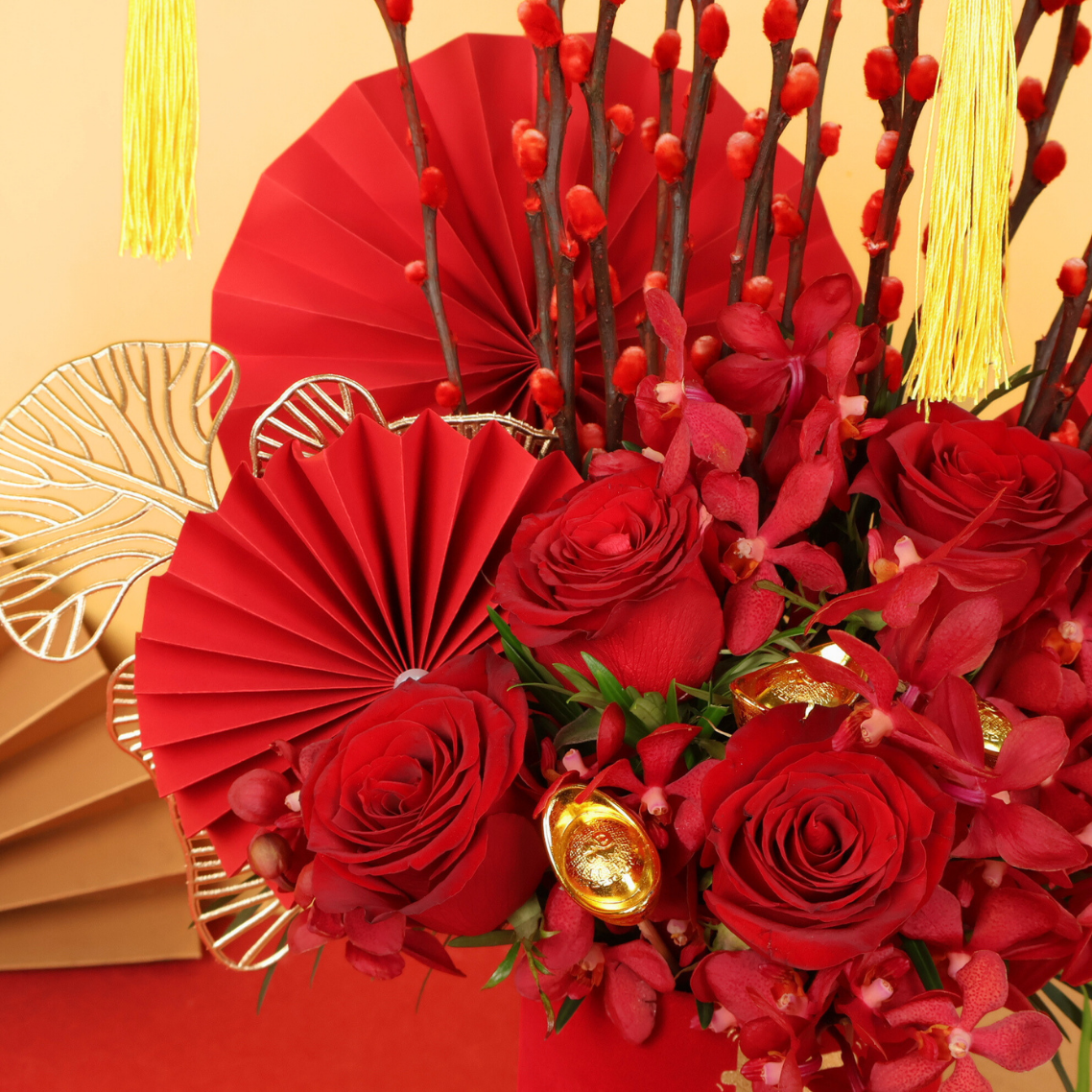 Wealth Flame - CNY Table Flower
