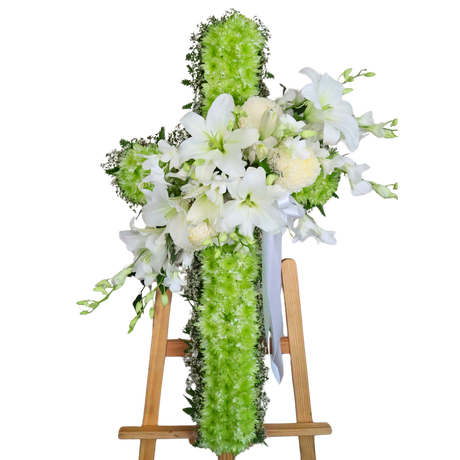 Whispers of Peace - Condolence Flower Stand