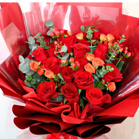 Zafira (20 Roses)- Flower Bouquet