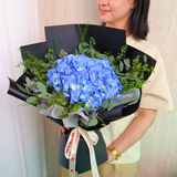 Zarina (1 Hydrangea) - Flower Bouquet