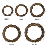 Natural Rattan Wreath