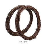 Natural Rattan Wreath