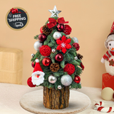 Crimson Claus - Fresh Mini Christmas Tree